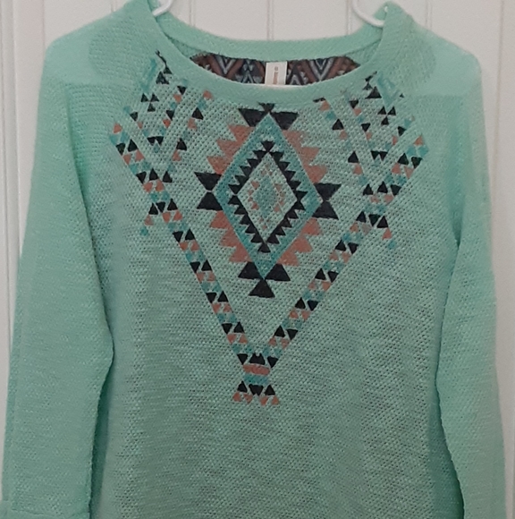 No Boundaries Tops - no boundaries Hi Lo Cotton Blend Top Size